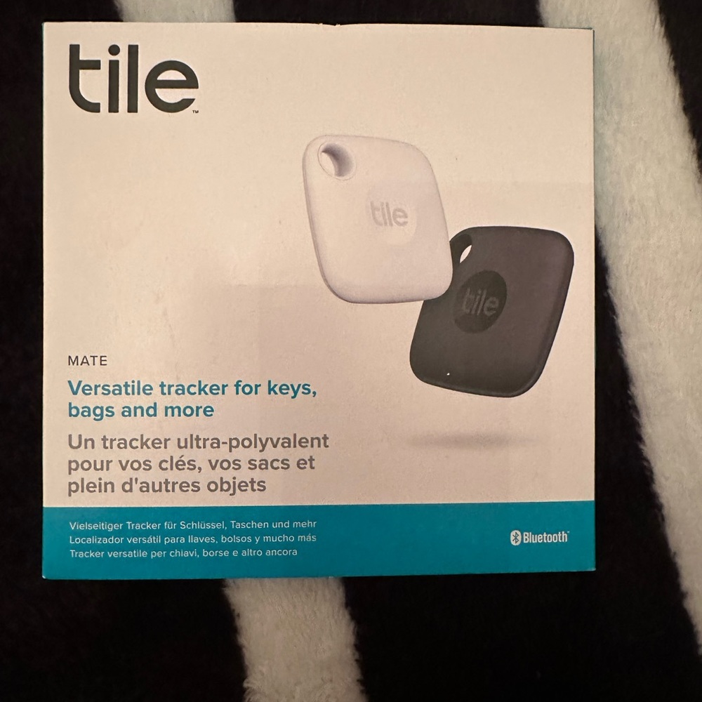 Tile tracker. Nib